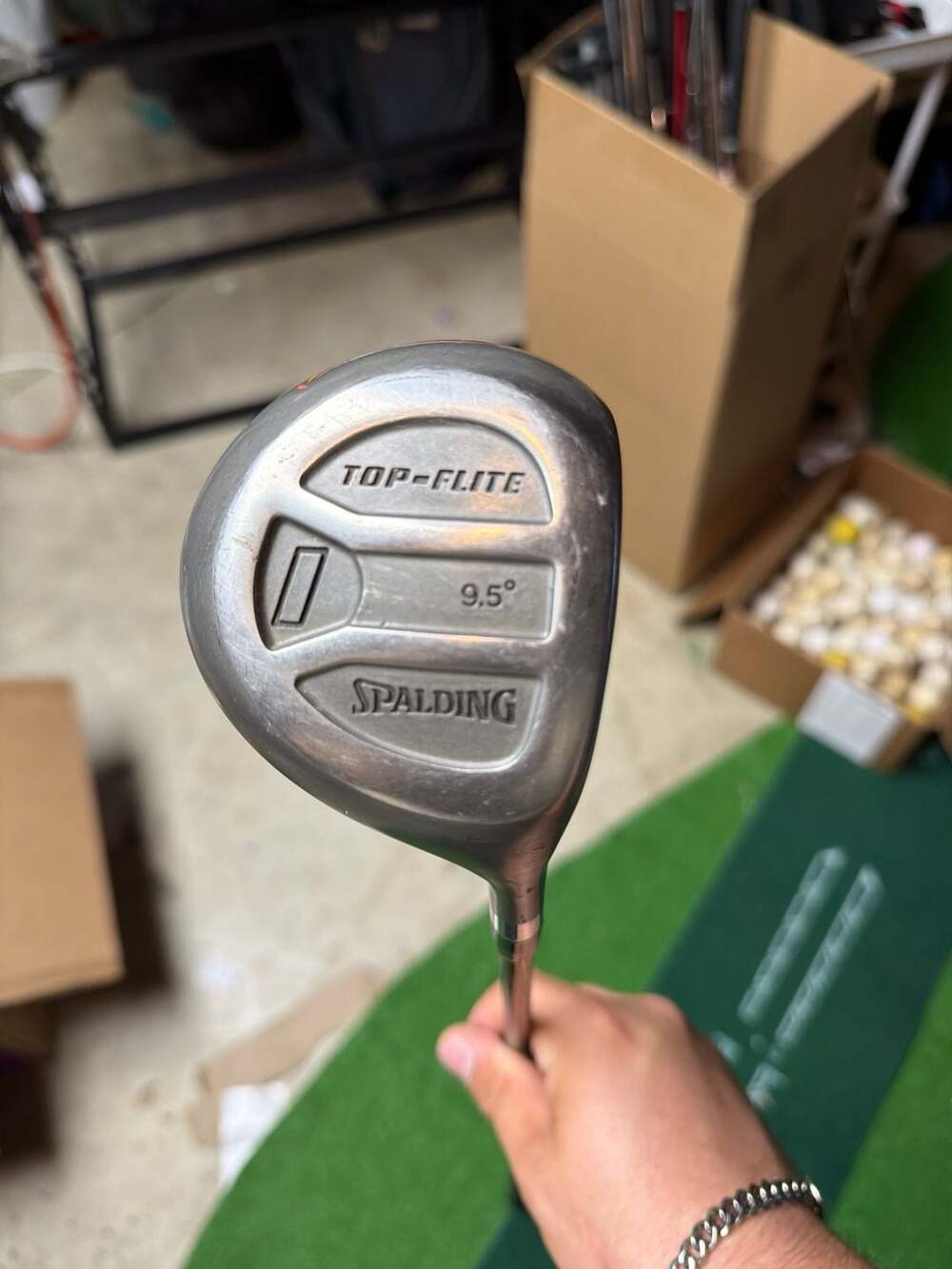 Spalding Top-Flite Thunder Heat 9.5° Driver Strong Flex Graphite